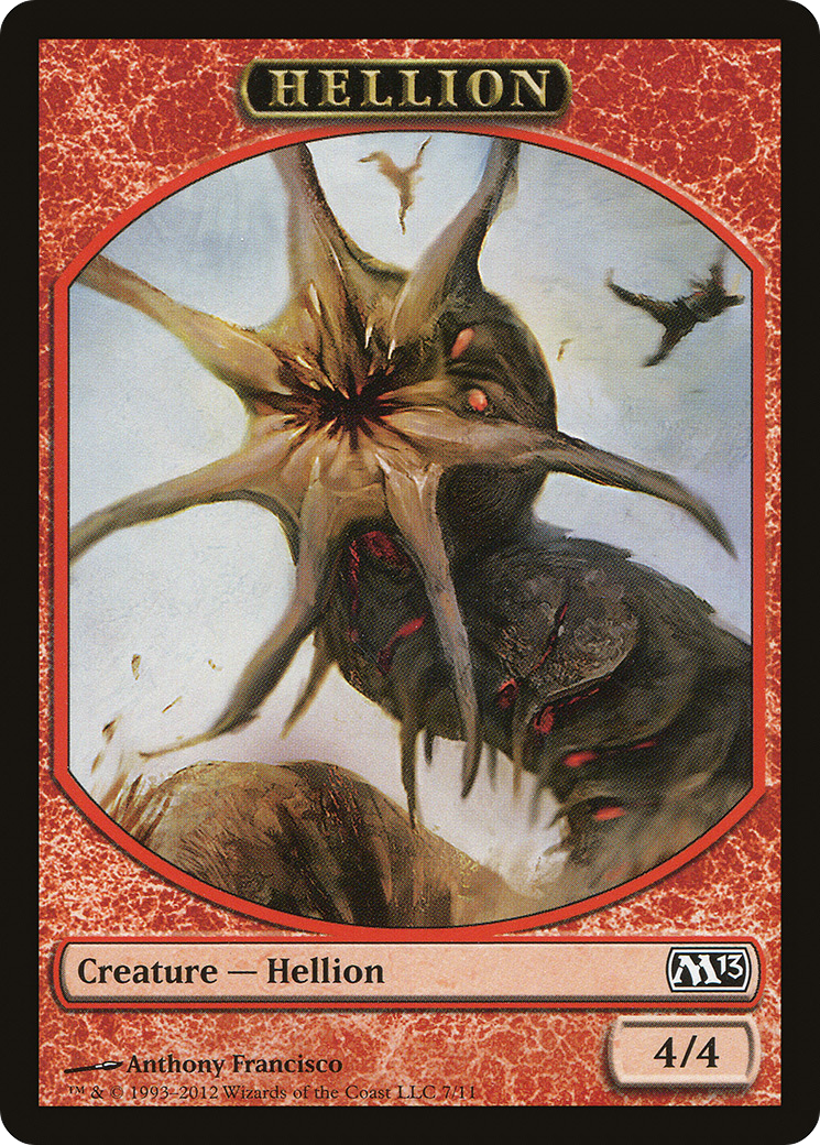Hellion (M13-007) [Tokens] Magic 2013 Tokens MTG Single Wizards of the Coast