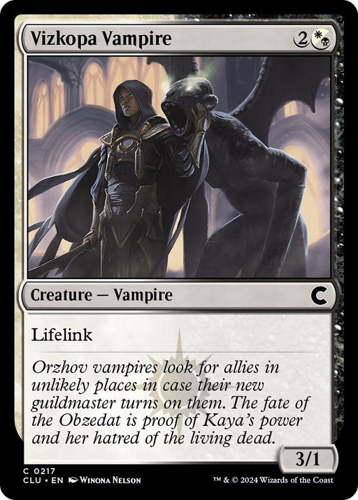 Vizkopa Vampire (CLU-217) [Ravnica: Clue Edition] MTG Single Wizards of the Coast