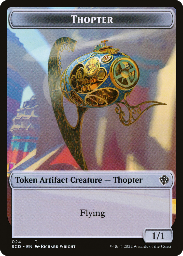 Thopter (TSCD-024) [Tokens] Starter Commander Deck Tokens Foil MTG Single Wizards of the Coast