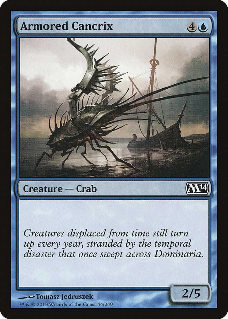 Armored Cancrix (M14-044) [Magic 2014] Foil MTG Single Wizards of the Coast