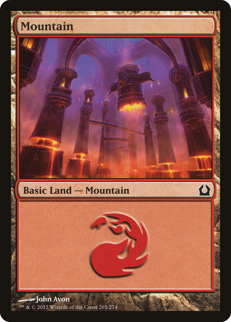 Mountain (RTR-265) [Return to Ravnica] Foil MTG Single Wizards of the Coast