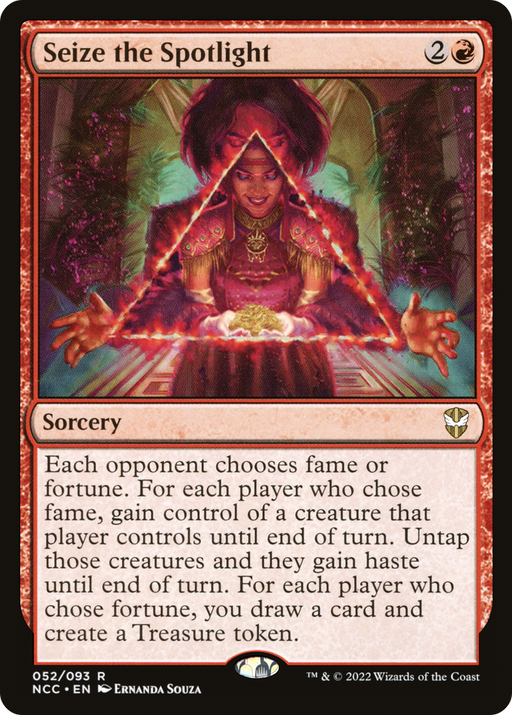 Seize the Spotlight (NCC-052) [New Capenna Commander] MTG Single Wizards of the Coast