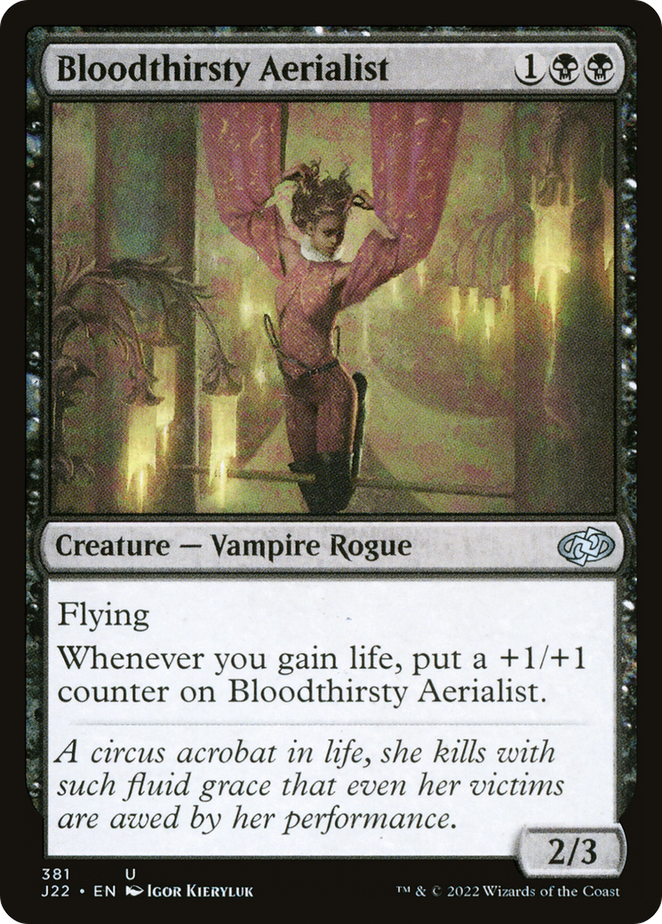 Bloodthirsty Aerialist (J22-381) [Jumpstart 2022] MTG Single Wizards of the Coast