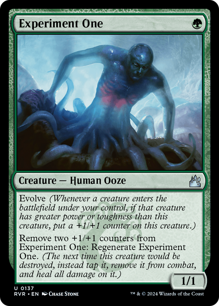 Experiment One (RVR-137) [Ravnica Remastered] Foil MTG Single Wizards of the Coast