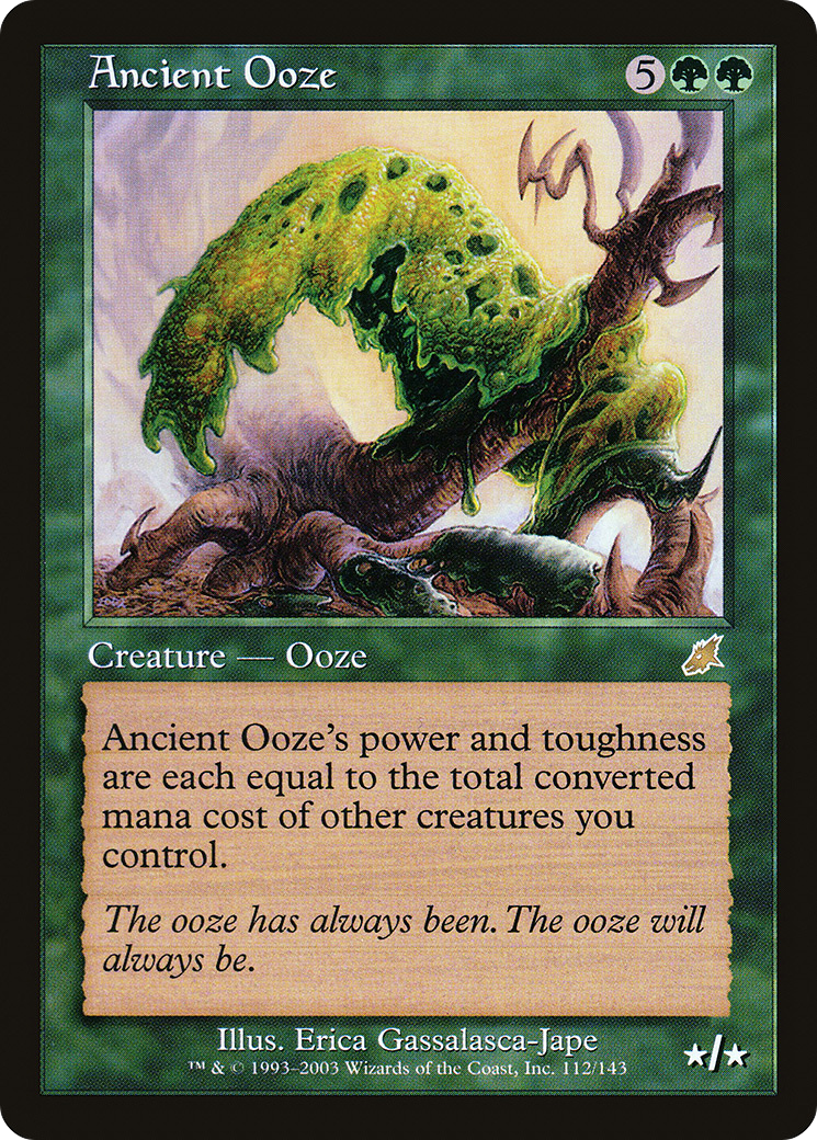 Ancient Ooze (SCG-112) [Scourge] Foil MTG Single Wizards of the Coast