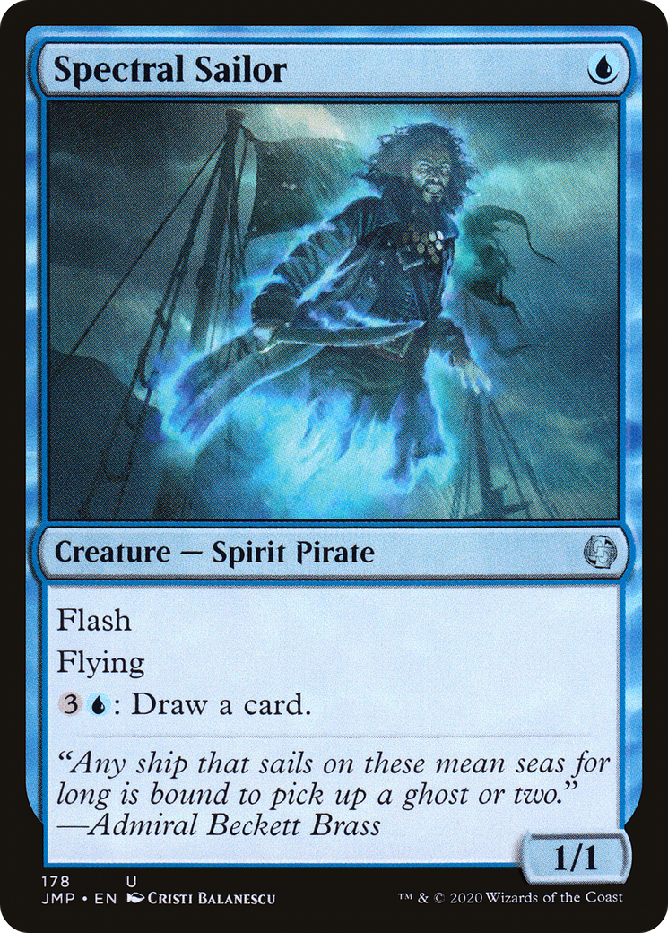 Spectral Sailor (JMP-178) [Jumpstart] MTG Single Wizards of the Coast