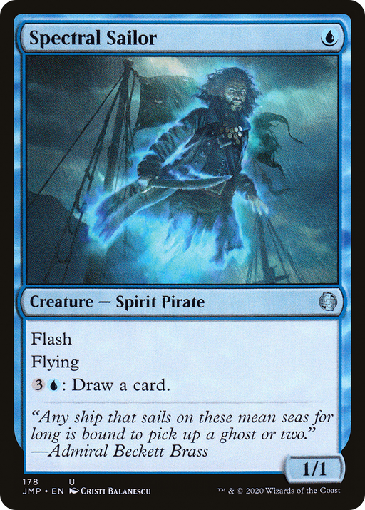Spectral Sailor (JMP-178) [Jumpstart] MTG Single Wizards of the Coast