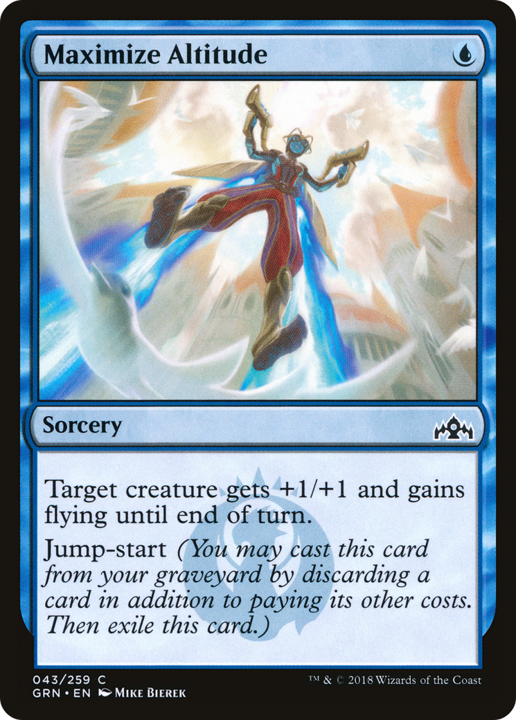 Maximize Altitude (GRN-043) [Guilds of Ravnica] MTG Single Wizards of the Coast