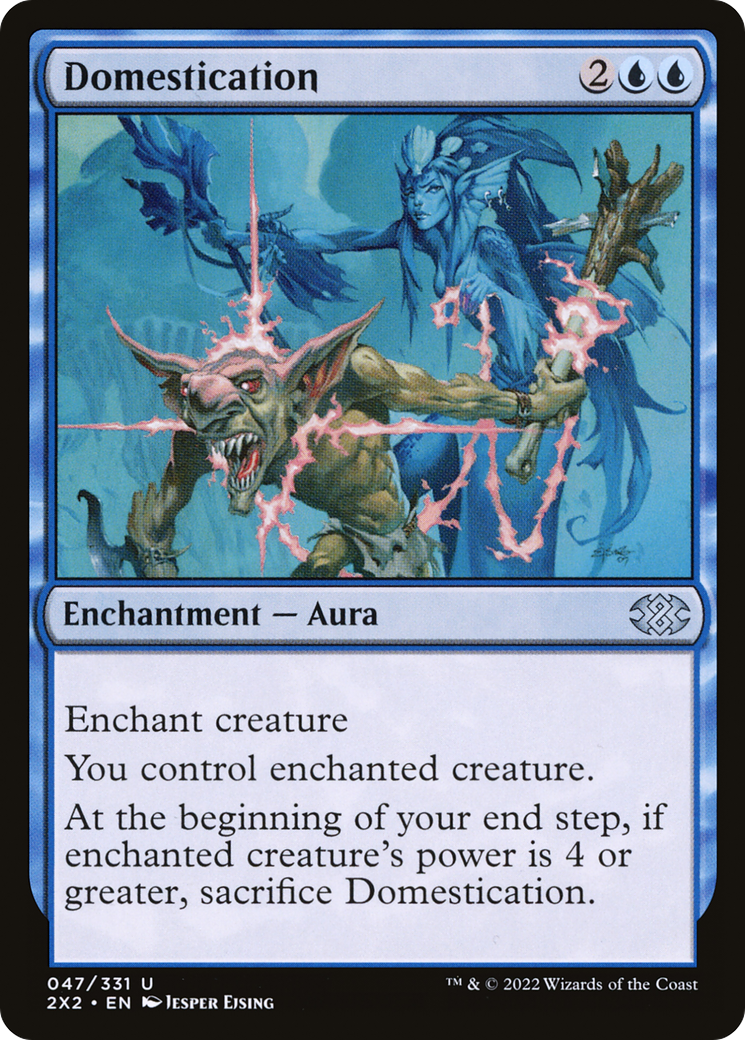 Domestication (2X2-047) [Double Masters 2022] MTG Single Wizards of the Coast