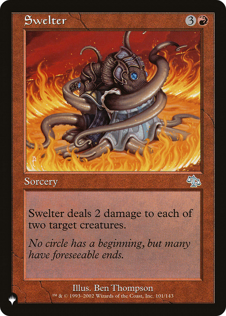 Swelter (LIST-JUD-101) [Mystery Booster] The List MTG Single Wizards of the Coast