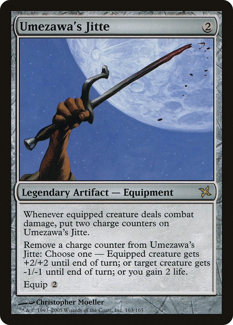 Umezawa's Jitte (BOK-163) [Betrayers of Kamigawa] MTG Single Wizards of the Coast