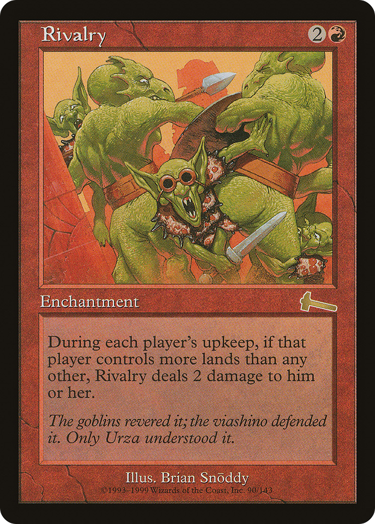 Rivalry (ULG-090) [Urza's Legacy] MTG Single Wizards of the Coast