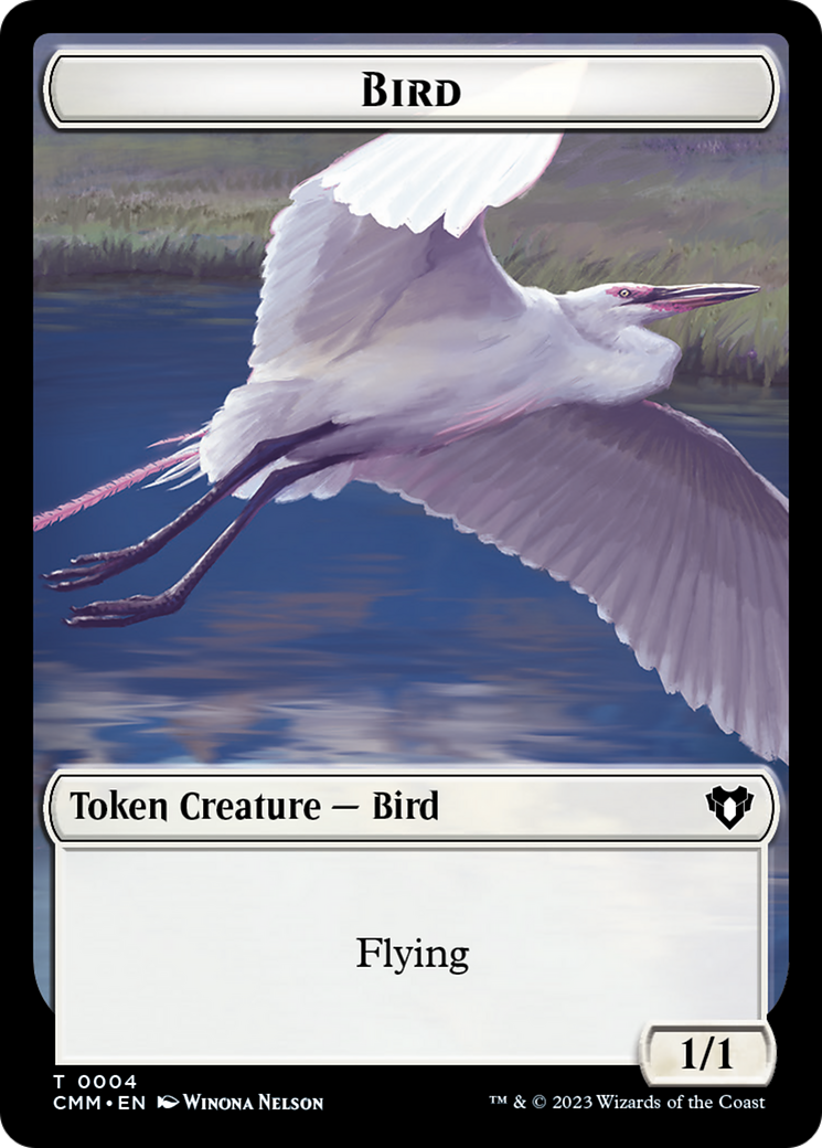 Bird (TCMM-004) [Tokens] Commander Masters Tokens MTG Single Wizards of the Coast