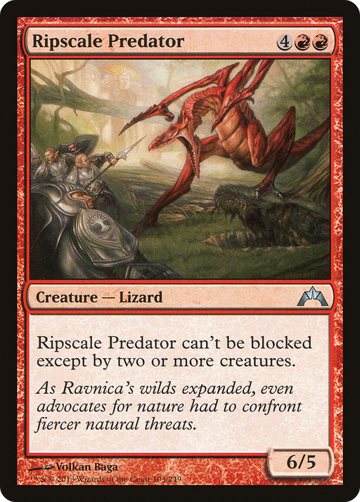 Ripscale Predator (GTC-103) [Gatecrash] MTG Single Wizards of the Coast