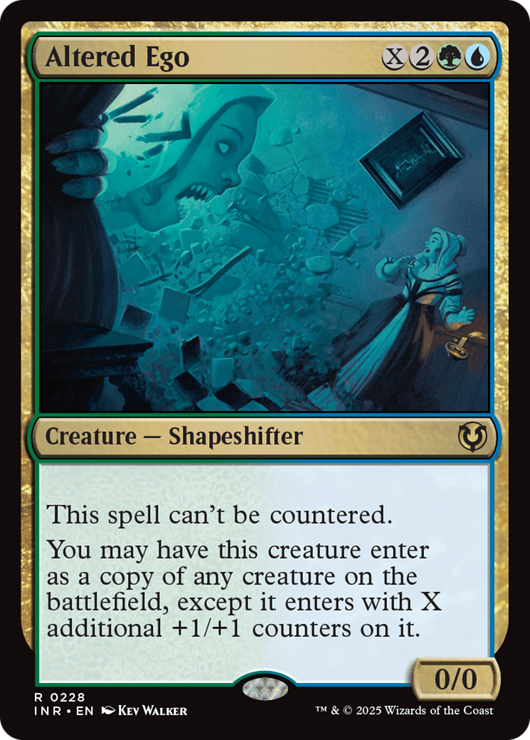 Altered Ego (INR-228) [Innistrad Remastered] Foil MTG Single Wizards of the Coast