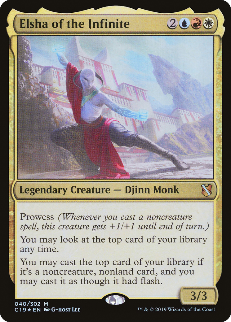 Elsha of the Infinite (C19-040) [Commander 2019] Foil MTG Single Wizards of the Coast