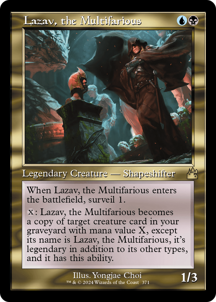 Lazav, the Multifarious (RVR-371) [Ravnica Remastered] MTG Single Wizards of the Coast