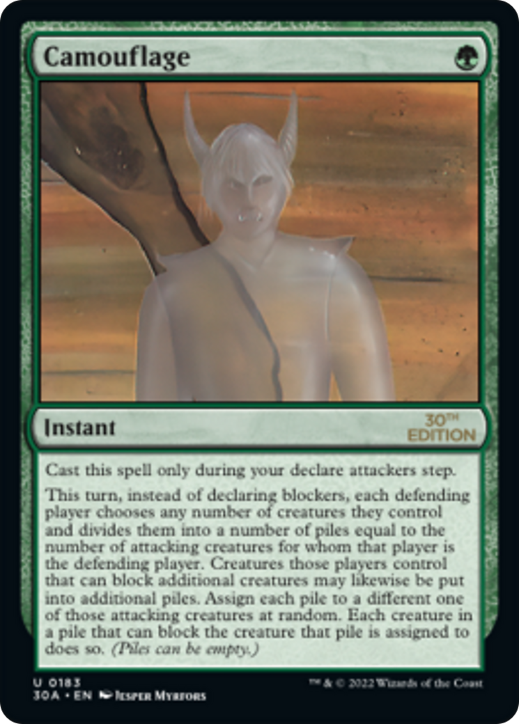 Camouflage (30A-183) [30th Anniversary Edition] MTG Single Wizards of the Coast