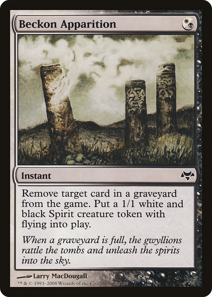 Beckon Apparition (EVE-082) [Eventide] MTG Single Wizards of the Coast
