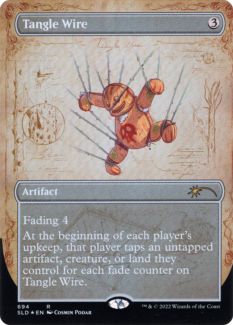 Tangle Wire (SLD-694) [Secret Lair] Drop (Borderless) Foil MTG Single Wizards of the Coast