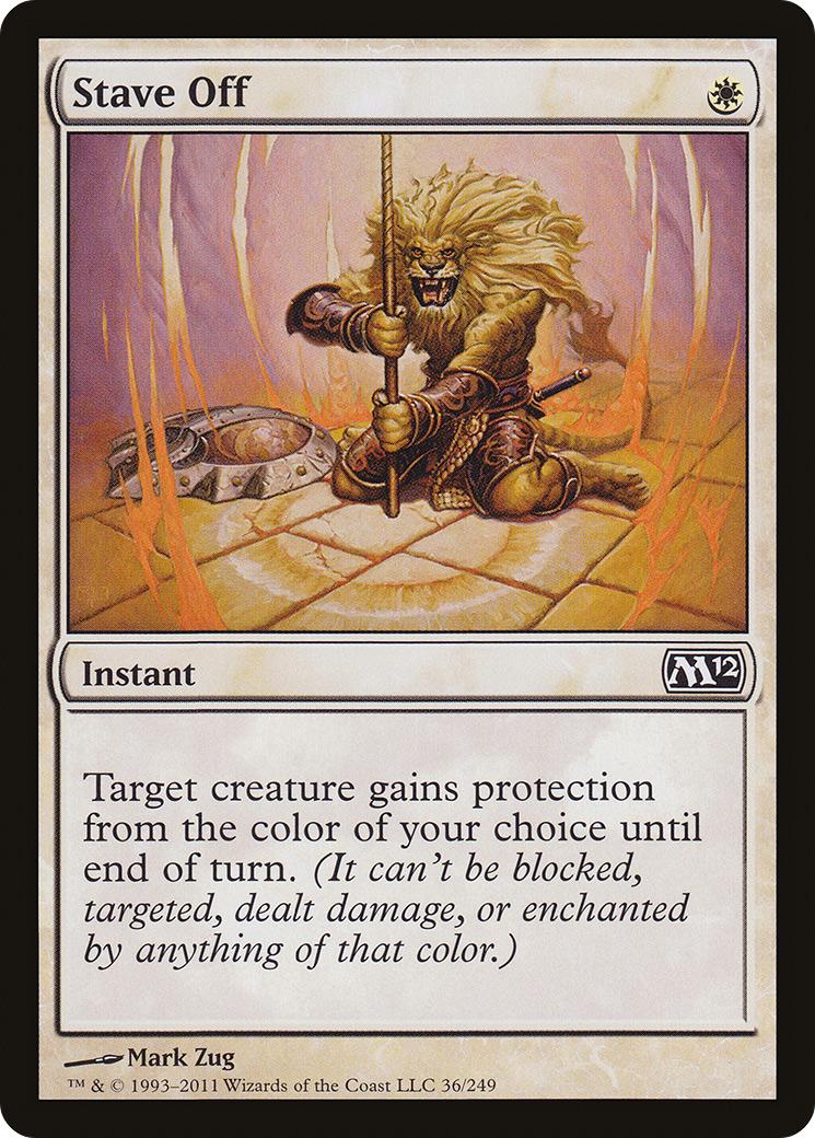 Stave Off (M12-036) [Magic 2012] MTG Single Wizards of the Coast