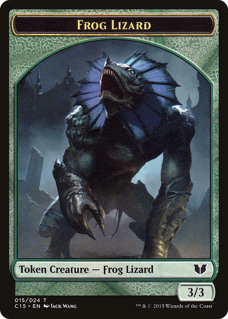Frog Lizard (C15-015) [Tokens] Commander 2015 Tokens MTG Single Wizards of the Coast