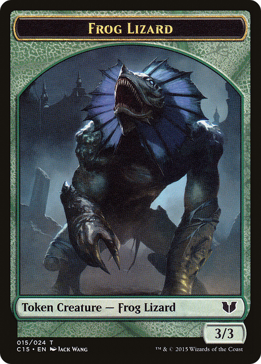 Frog Lizard (C15-015) [Tokens] Commander 2015 Tokens MTG Single Wizards of the Coast