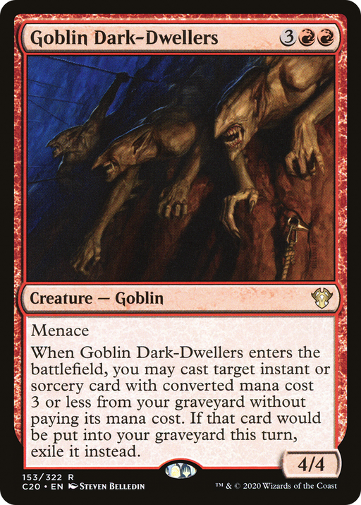 Goblin Dark-Dwellers (C20-153) [Commander 2020] MTG Single Wizards of the Coast