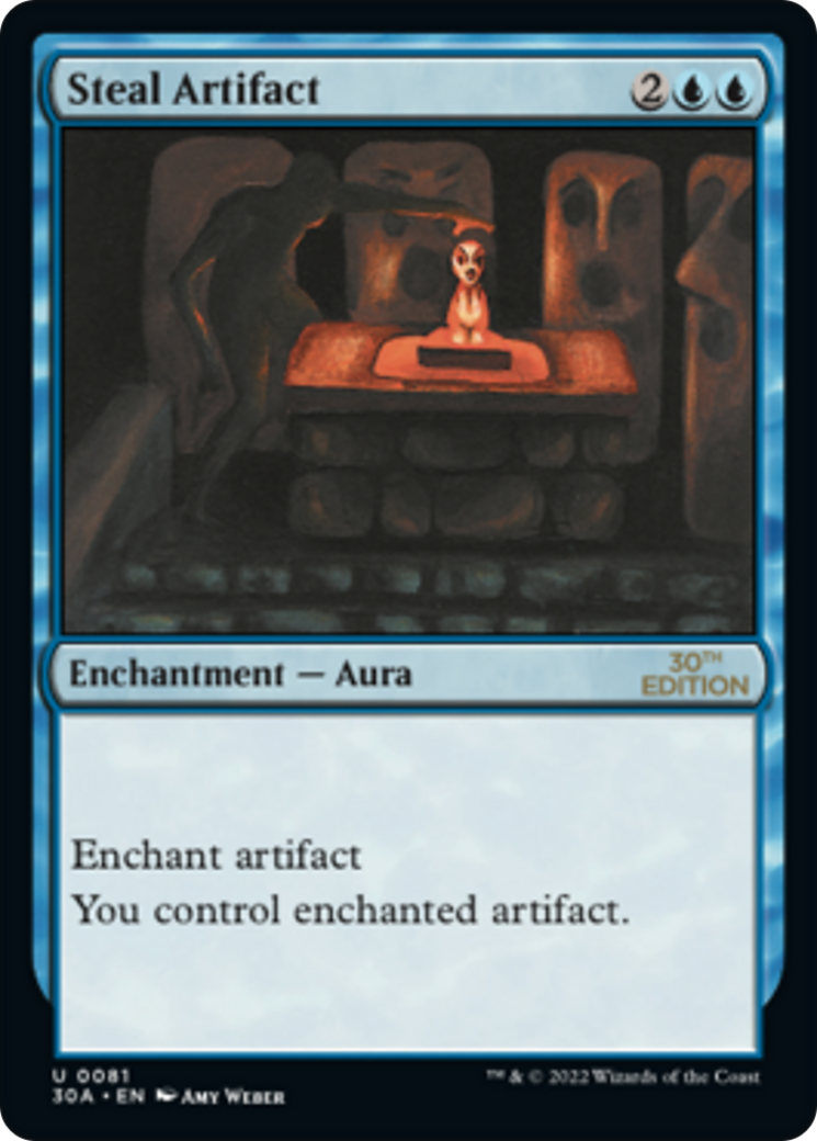 Steal Artifact (30A-081) [30th Anniversary Edition] MTG Single Wizards of the Coast