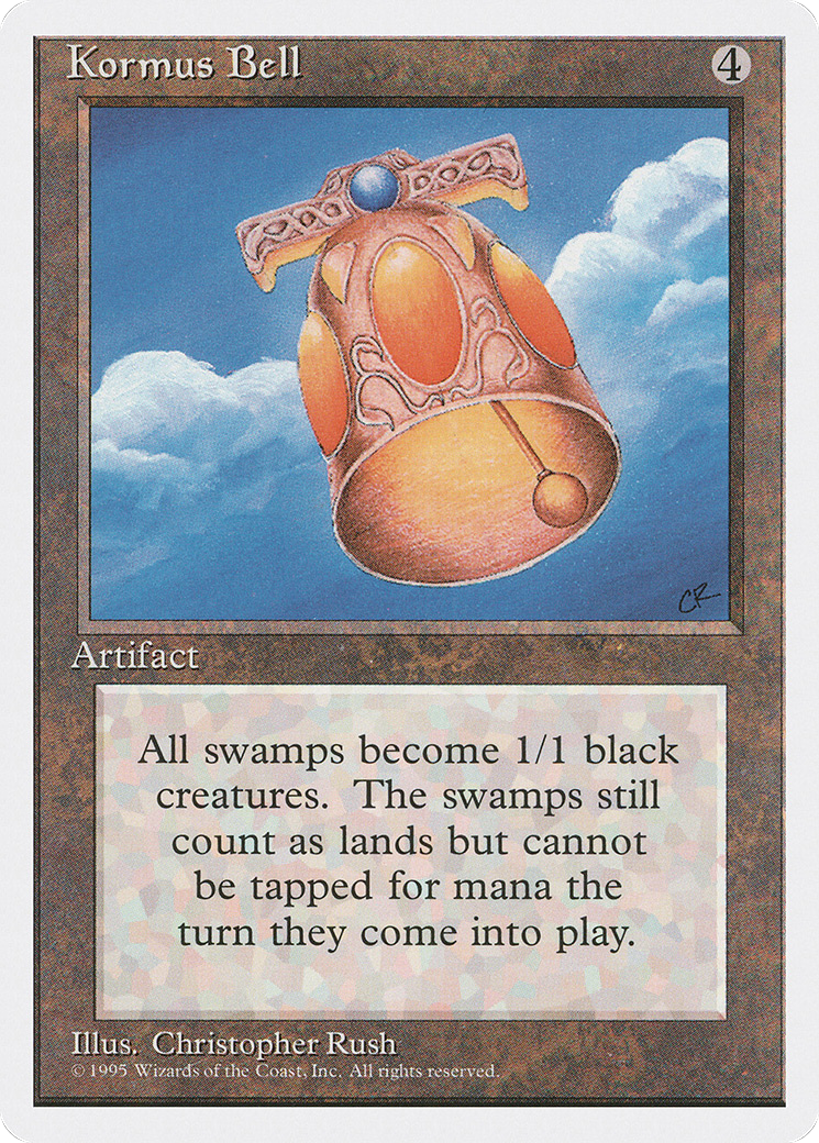 Kormus Bell (4ED-332) [Fourth Edition] MTG Single Wizards of the Coast