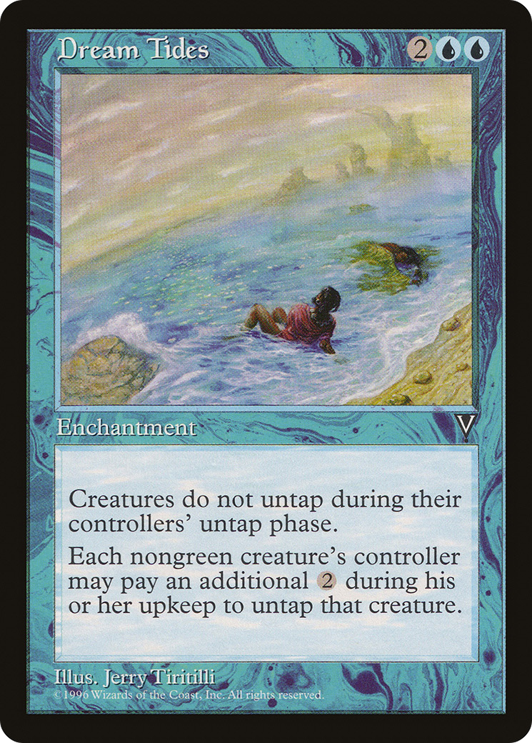 Dream Tides (VIS-) [Visions] MTG Single Wizards of the Coast