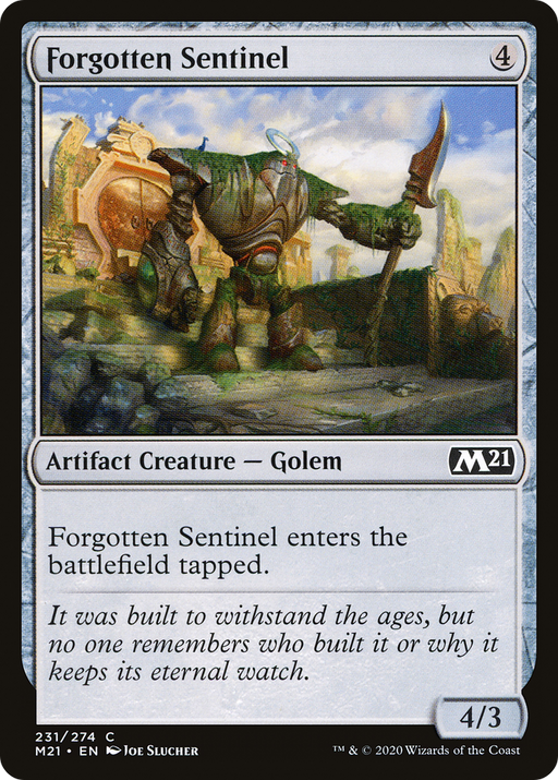 Forgotten Sentinel (M21-231) [Core Set 2021] MTG Single Wizards of the Coast