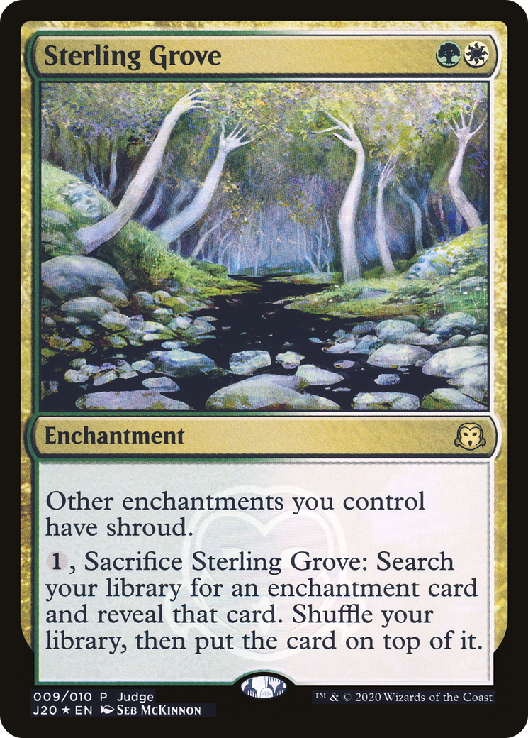 Sterling Grove (JDG-009) [Misc] Judge Gift Cards 2020 Foil MTG Single Wizards of the Coast