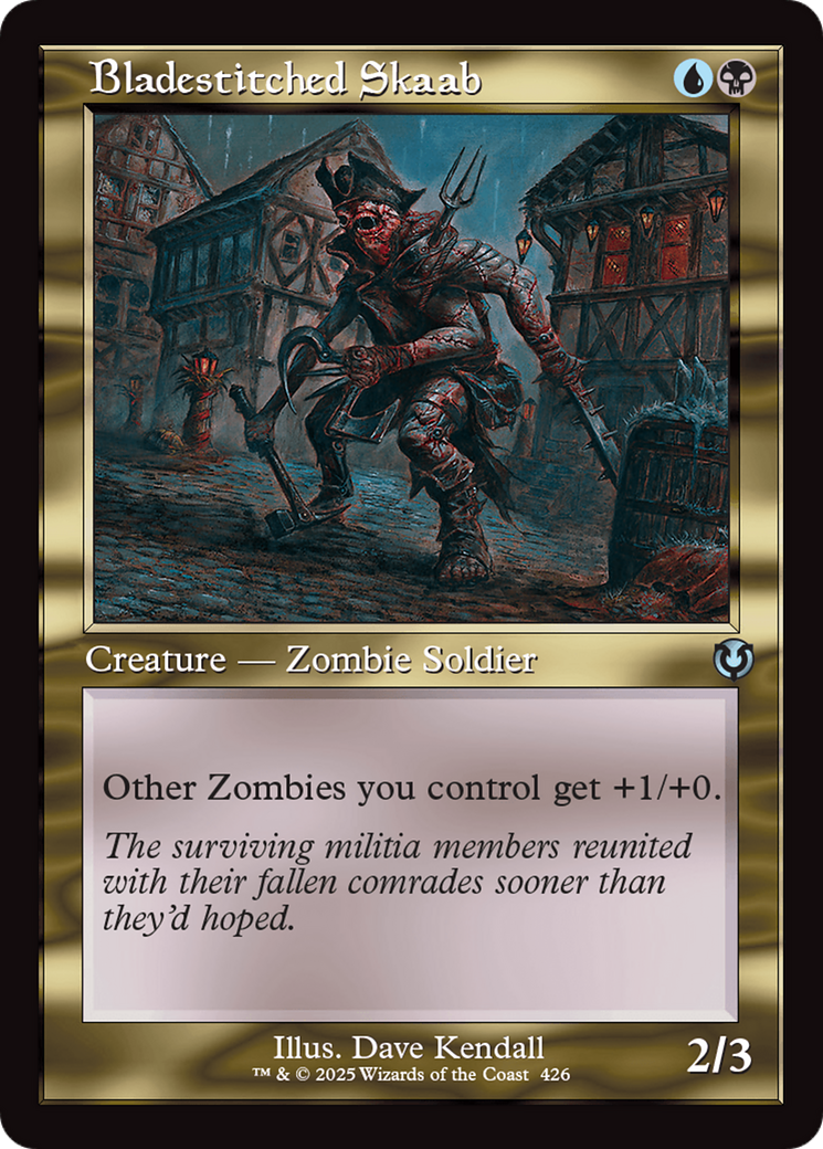 Bladestitched Skaab (INR-426) [Innistrad Remastered] MTG Single Wizards of the Coast