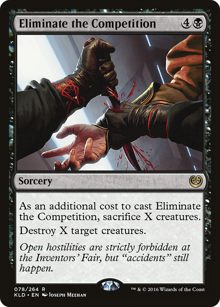 Eliminate the Competition (KLD-078) [Kaladesh] Foil MTG Single Wizards of the Coast