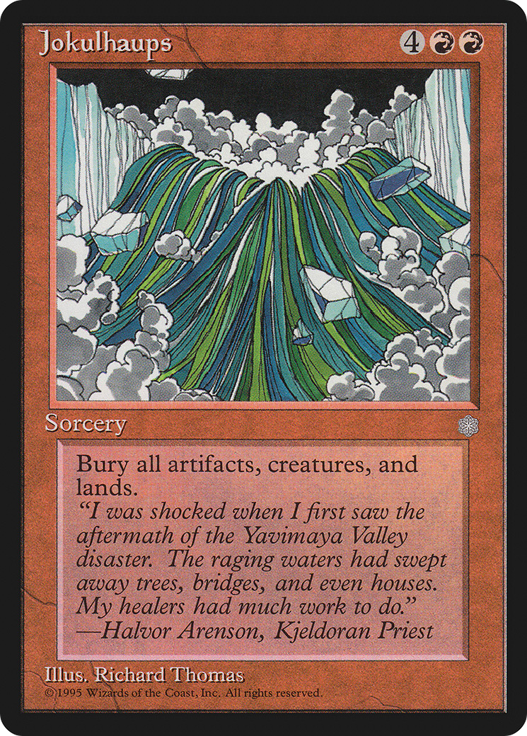 Jokulhaups (ICE-) [Ice Age] MTG Single Wizards of the Coast