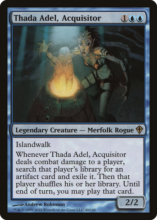 Thada Adel, Acquisitor (WWK-040) [Worldwake] Foil MTG Single Wizards of the Coast