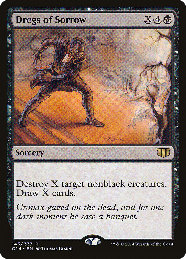 Dregs of Sorrow (C14-143) [Commander 2014] MTG Single Wizards of the Coast