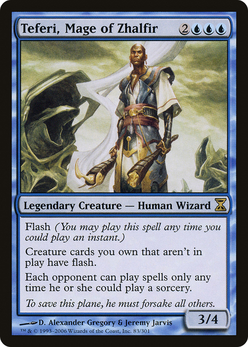 Teferi, Mage of Zhalfir (TSP-083) [Time Spiral] MTG Single Wizards of the Coast
