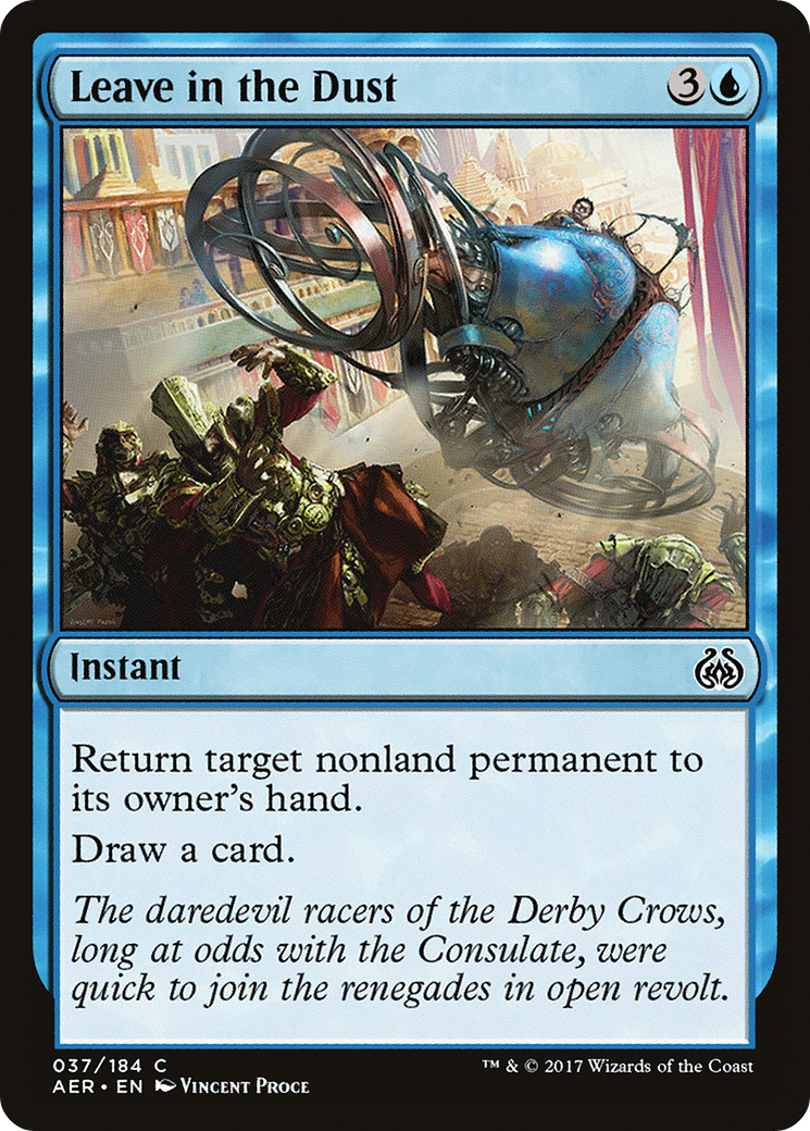 Leave in the Dust (AER-037) [Aether Revolt] MTG Single Wizards of the Coast