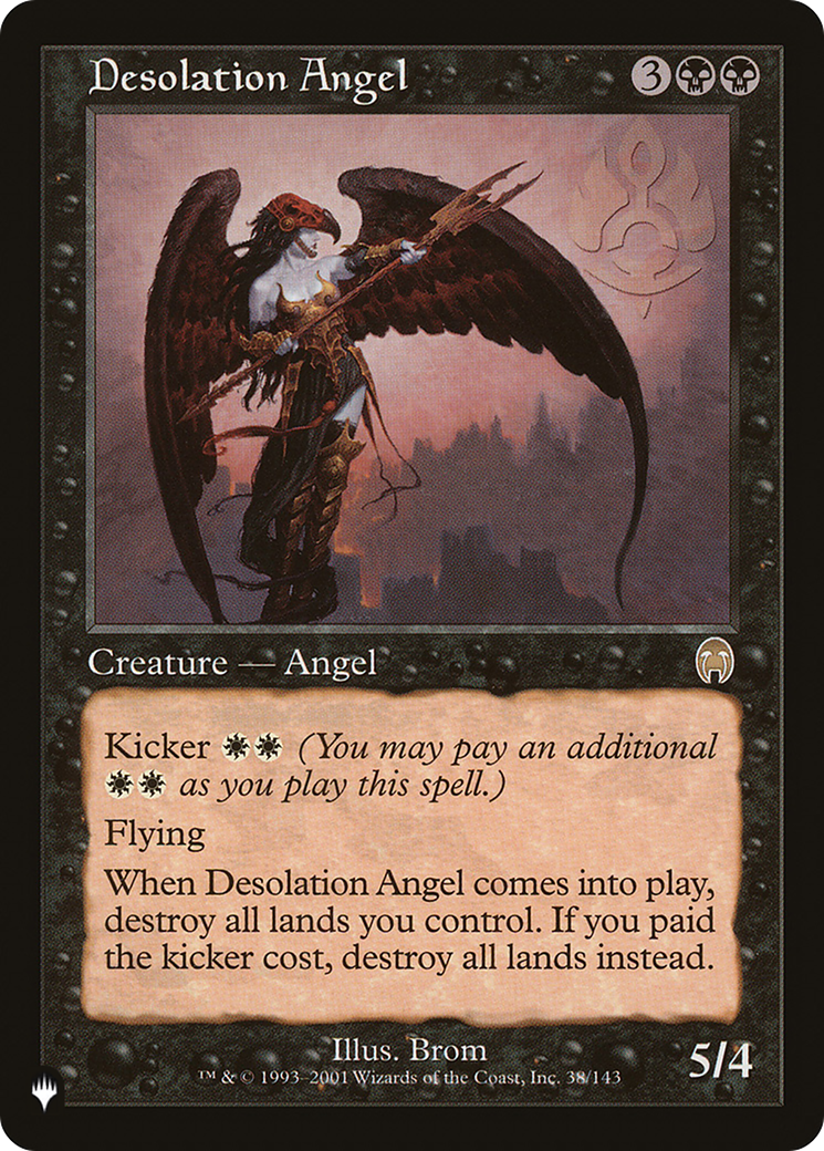 Desolation Angel (LIST-38/143) [Mystery Booster] The List MTG Single Wizards of the Coast