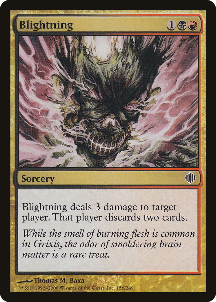 Blightning (ALA-156) [Shards of Alara] Foil MTG Single Wizards of the Coast