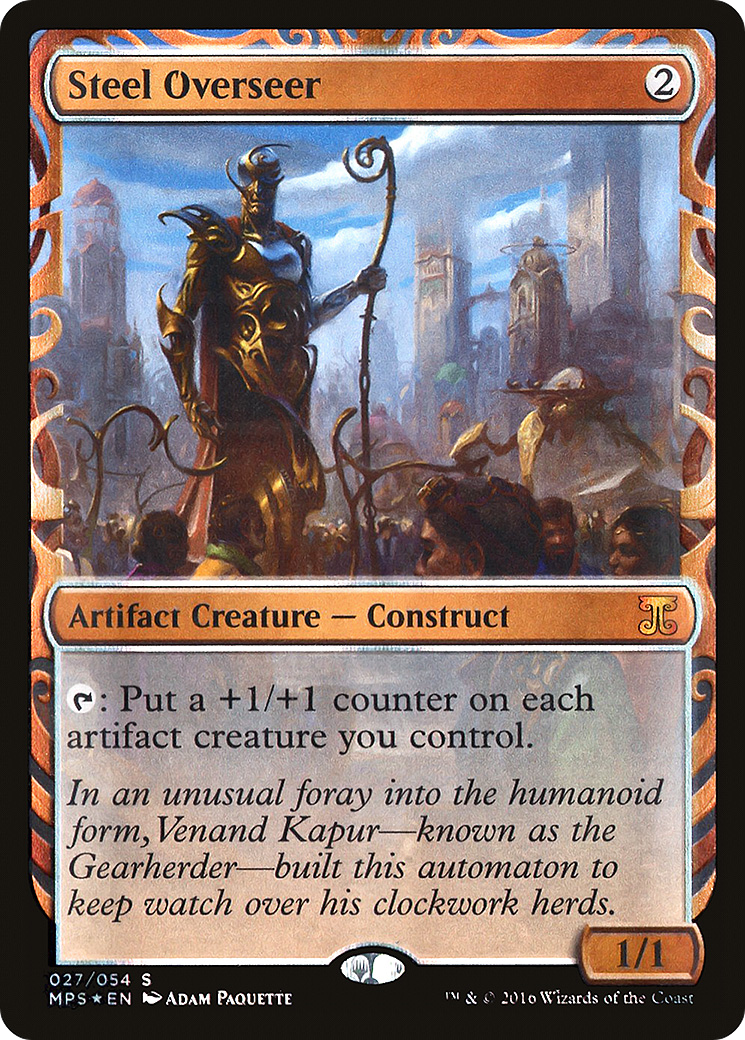 Steel Overseer (MPS-027) [Kaladesh Inventions] Foil MTG Single Wizards of the Coast