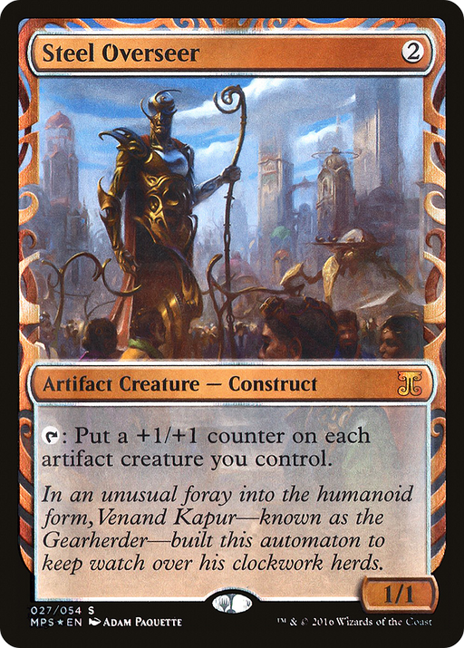 Steel Overseer (MPS-027) [Kaladesh Inventions] Foil MTG Single Wizards of the Coast