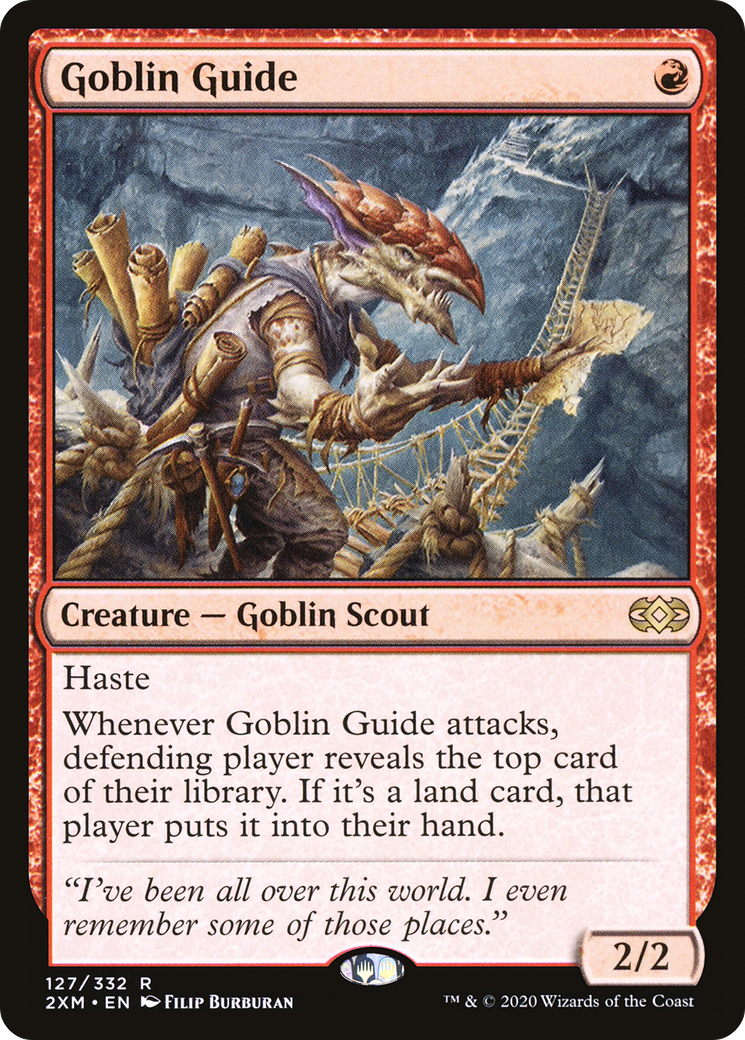 Goblin Guide (2XM-127) [Double Masters] Foil MTG Single Wizards of the Coast