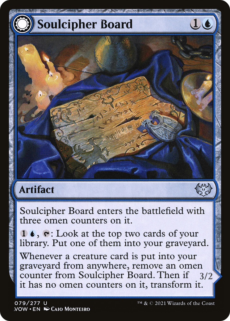 Soulcipher Board // Cipherbound Spirit (VOW-079) [Innistrad: Crimson Vow] MTG Single Wizards of the Coast