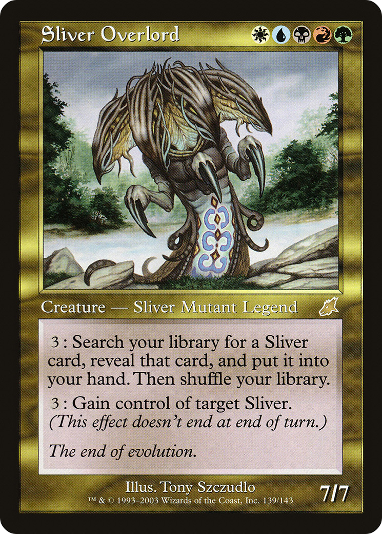 Sliver Overlord [Scourge] MTG Single Magic: The Gathering