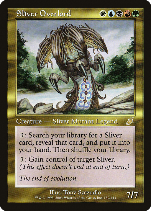 Sliver Overlord (SCG-139) [Scourge] MTG Single Wizards of the Coast