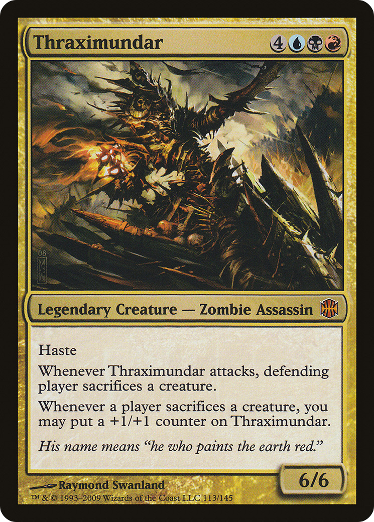 Thraximundar (ARB-113) [Alara Reborn] Foil MTG Single Wizards of the Coast