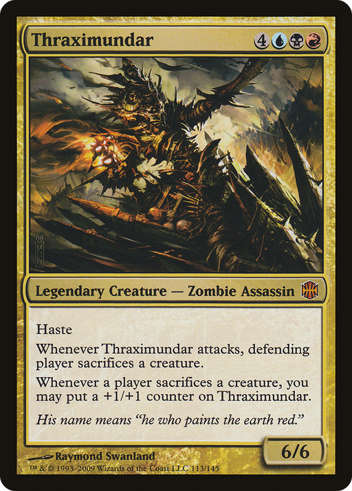 Thraximundar (ARB-113) [Alara Reborn] MTG Single Wizards of the Coast